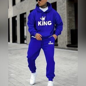 Royal Blue “King” Sweatsuit